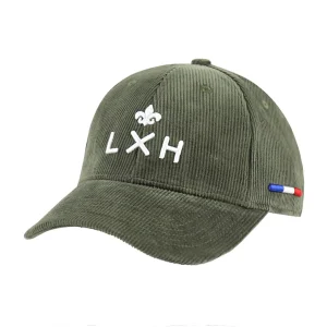 Casquette « Héritage » Velours Côtelé Kaki