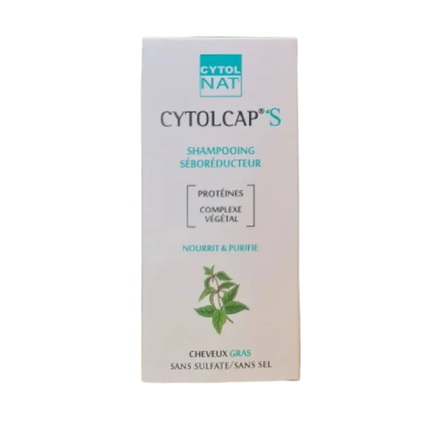 Cytolnat Cytolcap S Shampooing Seboreducteur Cheveux Gras 200 ml
