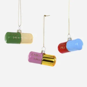 1 décoration de Noel pillule