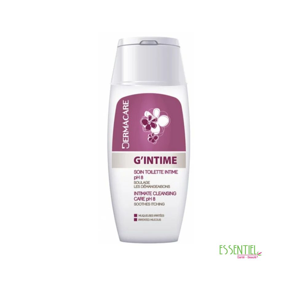 DERMACARE G’INTIME SOIN TOILETTE INTIME ph8 – 200 ml