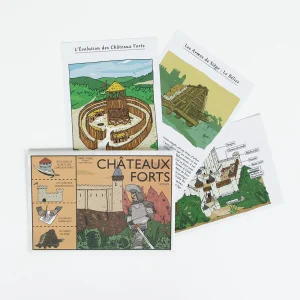 13 fiches sur les Châteaux forts