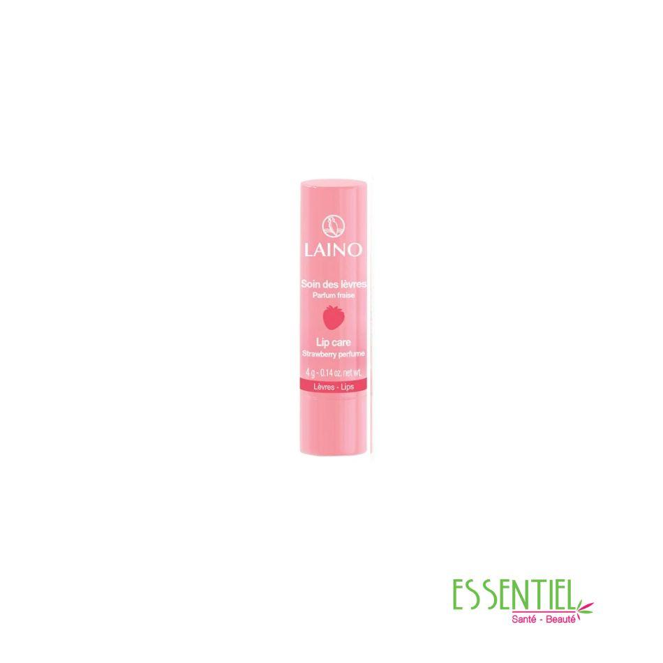 LAINO Soin des lèvres fragilisées goût fraise, 4g