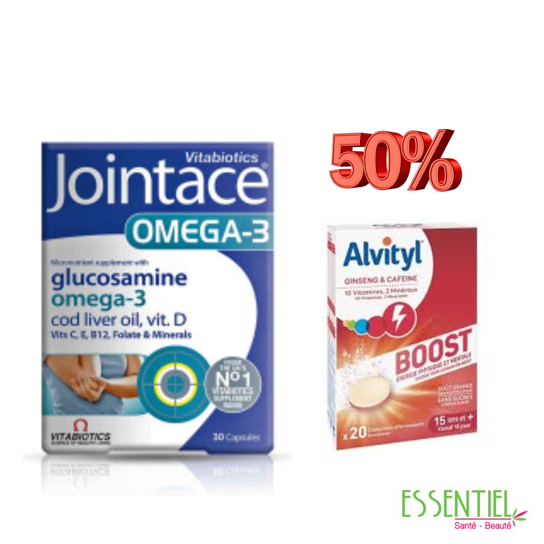JOINTACE OMEGA 3 B/30+ ALVITYL BOOST B/20