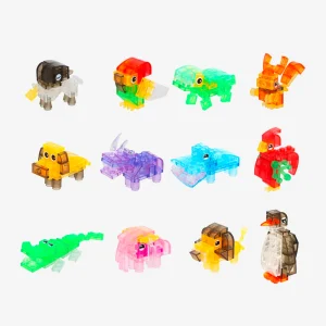 1 mini kit de construction animal surprise