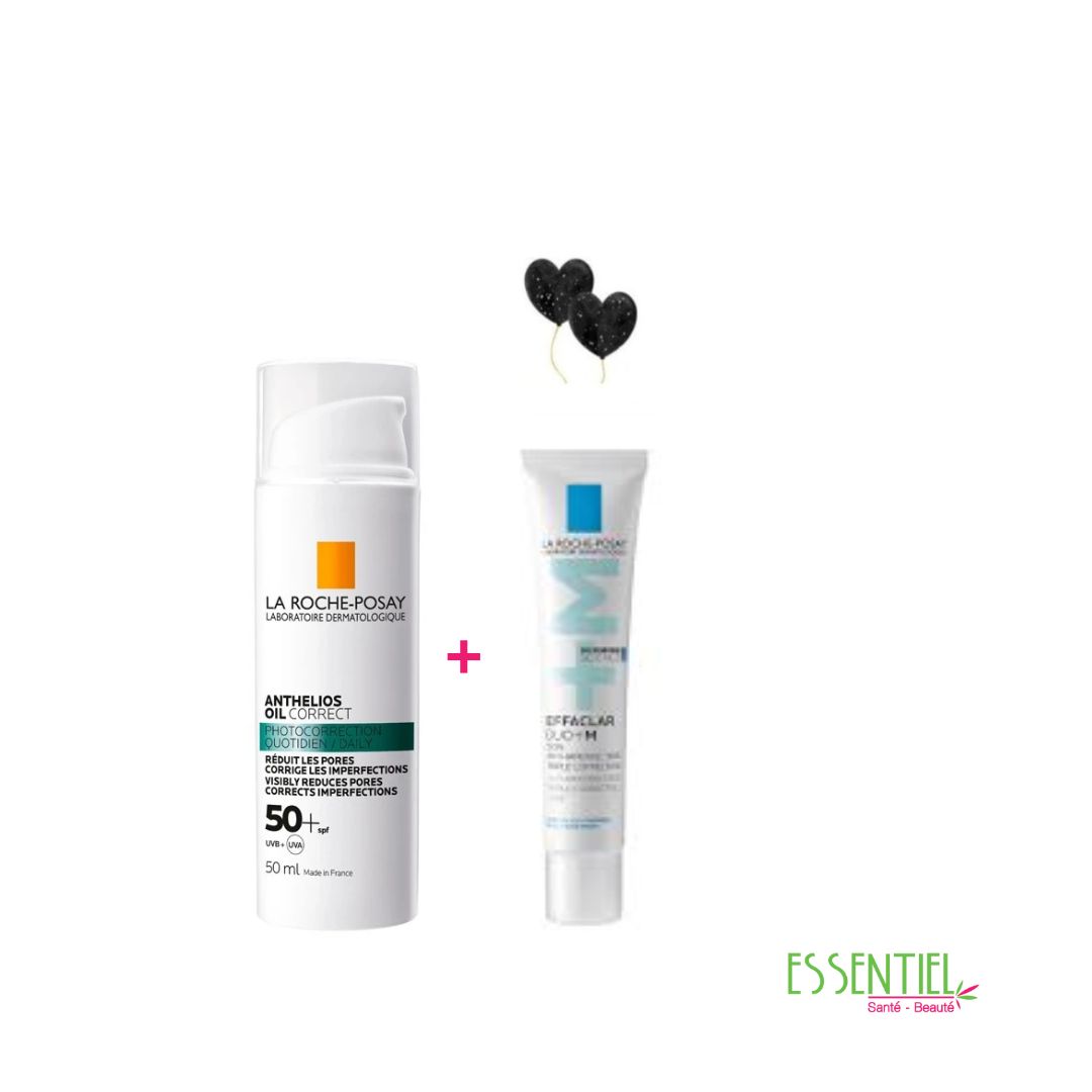 LA ROCHE POSAY OIL CORRECT SPF 50+ + EFFACLAR DUO+ M 15ML OFFERT