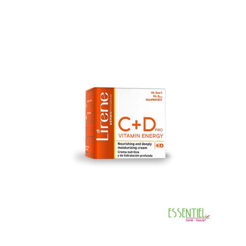 Lirene C+D Energy Crème Nourrissante Et Hydratante