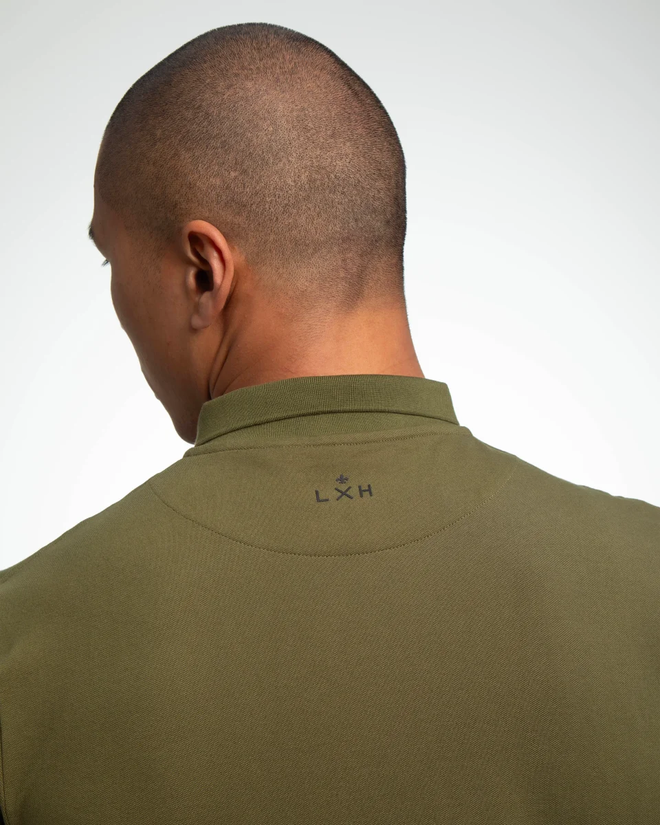 Polo Coton Piqué Kaki – Image 4