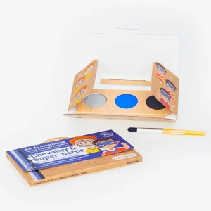 Maquillage enfant : palette chevalier & super héros