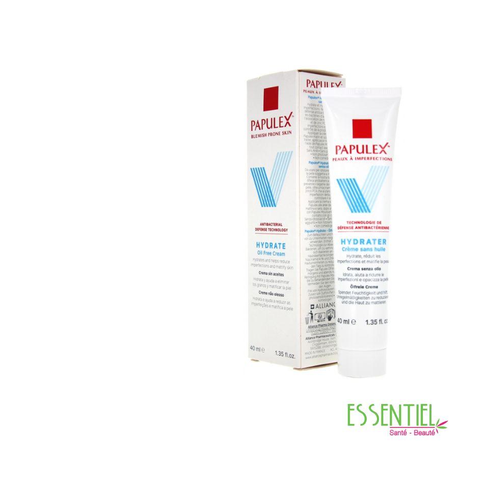 Papulex hydrate crème sans huile 40ml