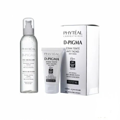 PHYTEAL COFFRET D-PIGMA (Ecran teinté beige éclat)