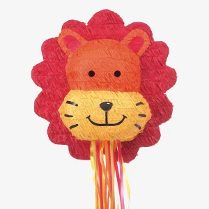 Pinata lion orange