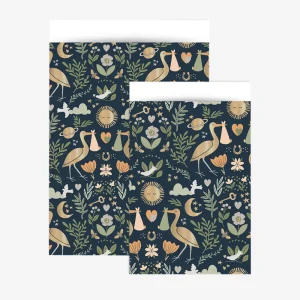 1 pochette en papier baby shower gold