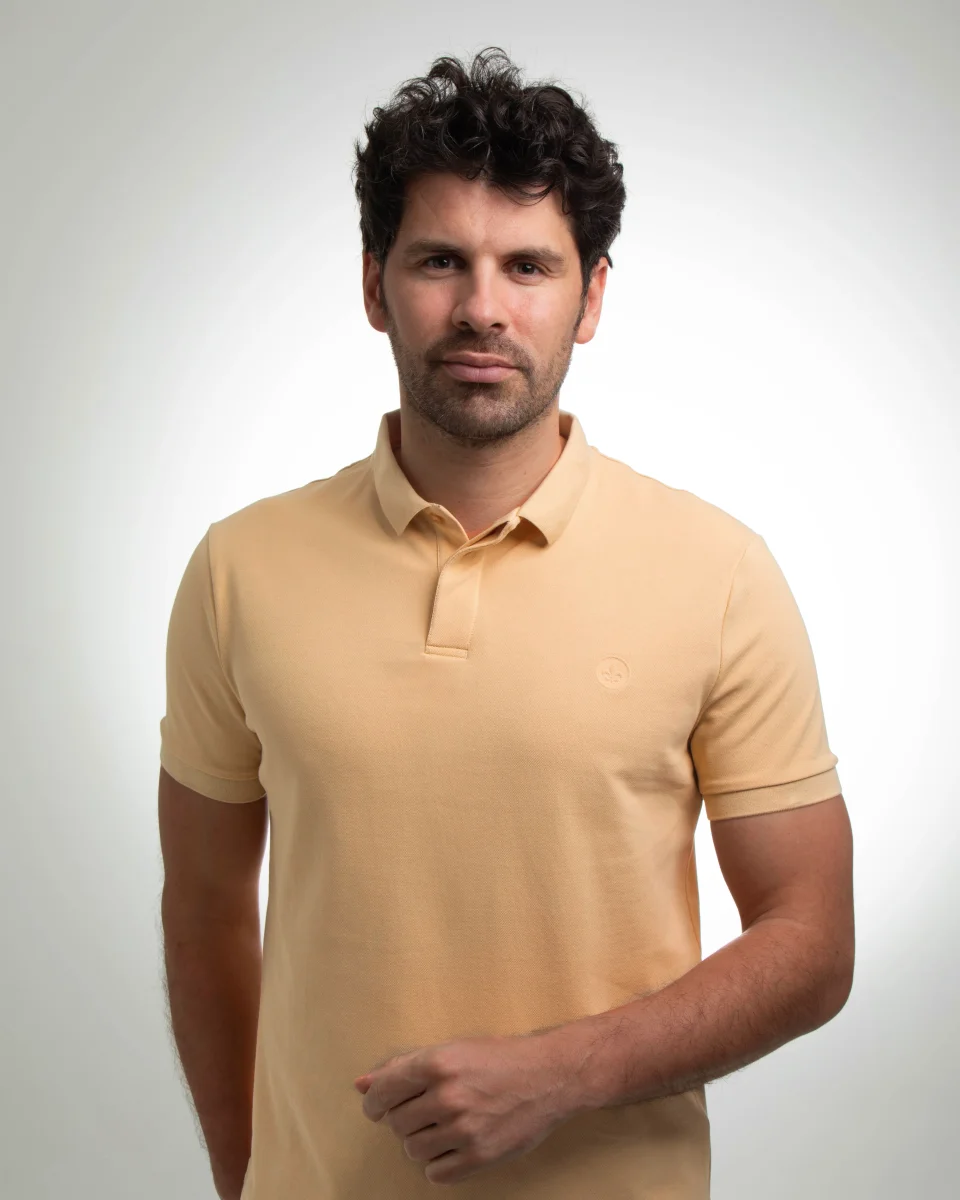 Polo Coton Piqué Sable – Image 3