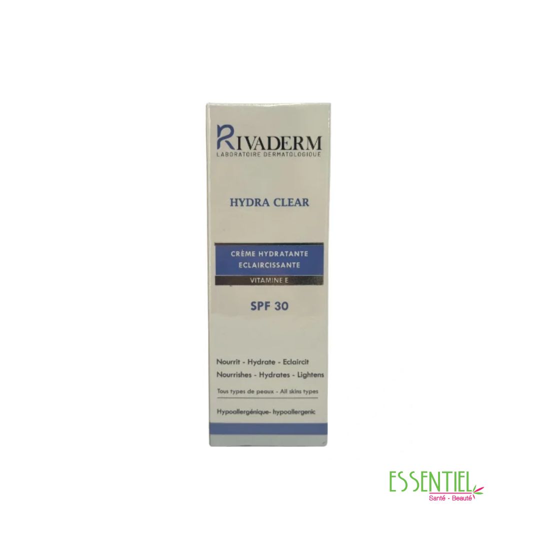 RIVADERM crème hydratante SPF 30 , 100ml
