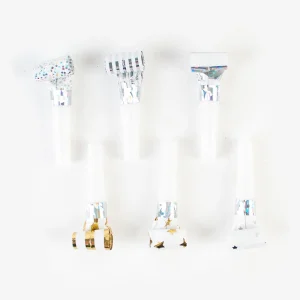 6 sans-gênes - Mix or et argent