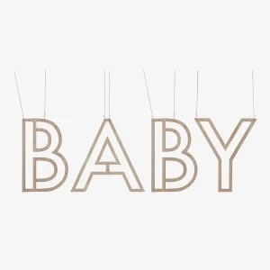 Suspension BABY en bois