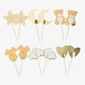 12 toppers Mon doux bébé