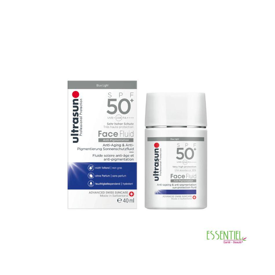 Ultrasun Fluide visage Anti-Pigmentation SPF50+ 40ml