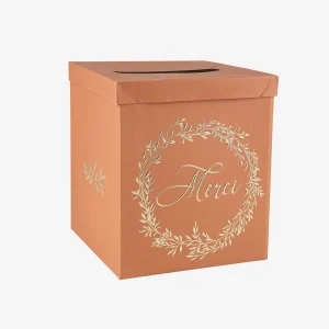 Urne merci jolis brins terracotta